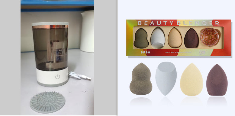 USB Makeup Brush Cleaning Tool – Quick & Effortless