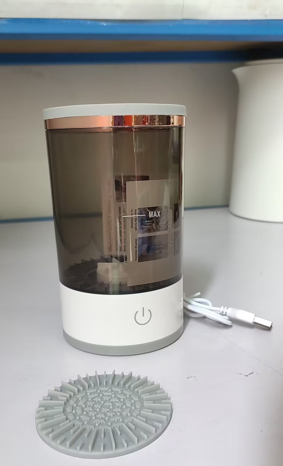 USB Makeup Brush Cleaning Tool – Quick & Effortless