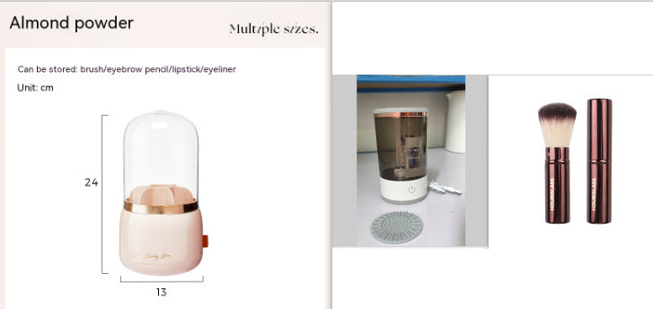 USB Makeup Brush Cleaning Tool – Quick & Effortless