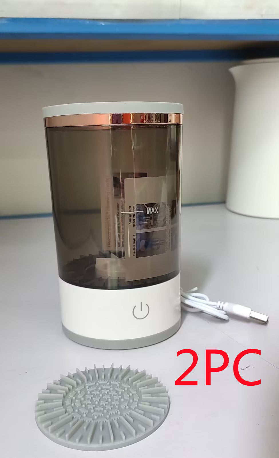USB Makeup Brush Cleaning Tool – Quick & Effortless