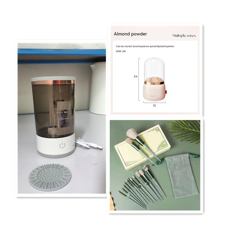 USB Makeup Brush Cleaning Tool – Quick & Effortless