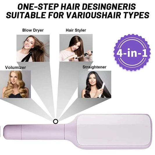 Tangle-Free Self-Cleaning Comb