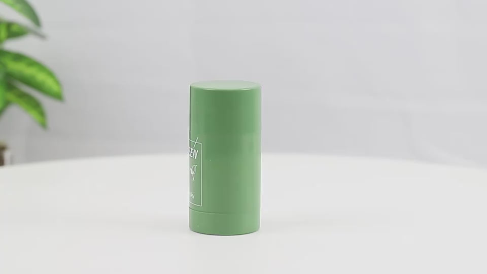 Load video: Deep Cleansing Spread Green Tea Eggplant Solid Mas